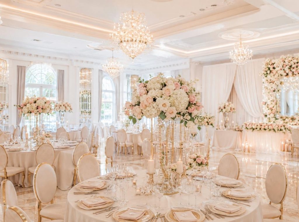 sala glamour na wesele